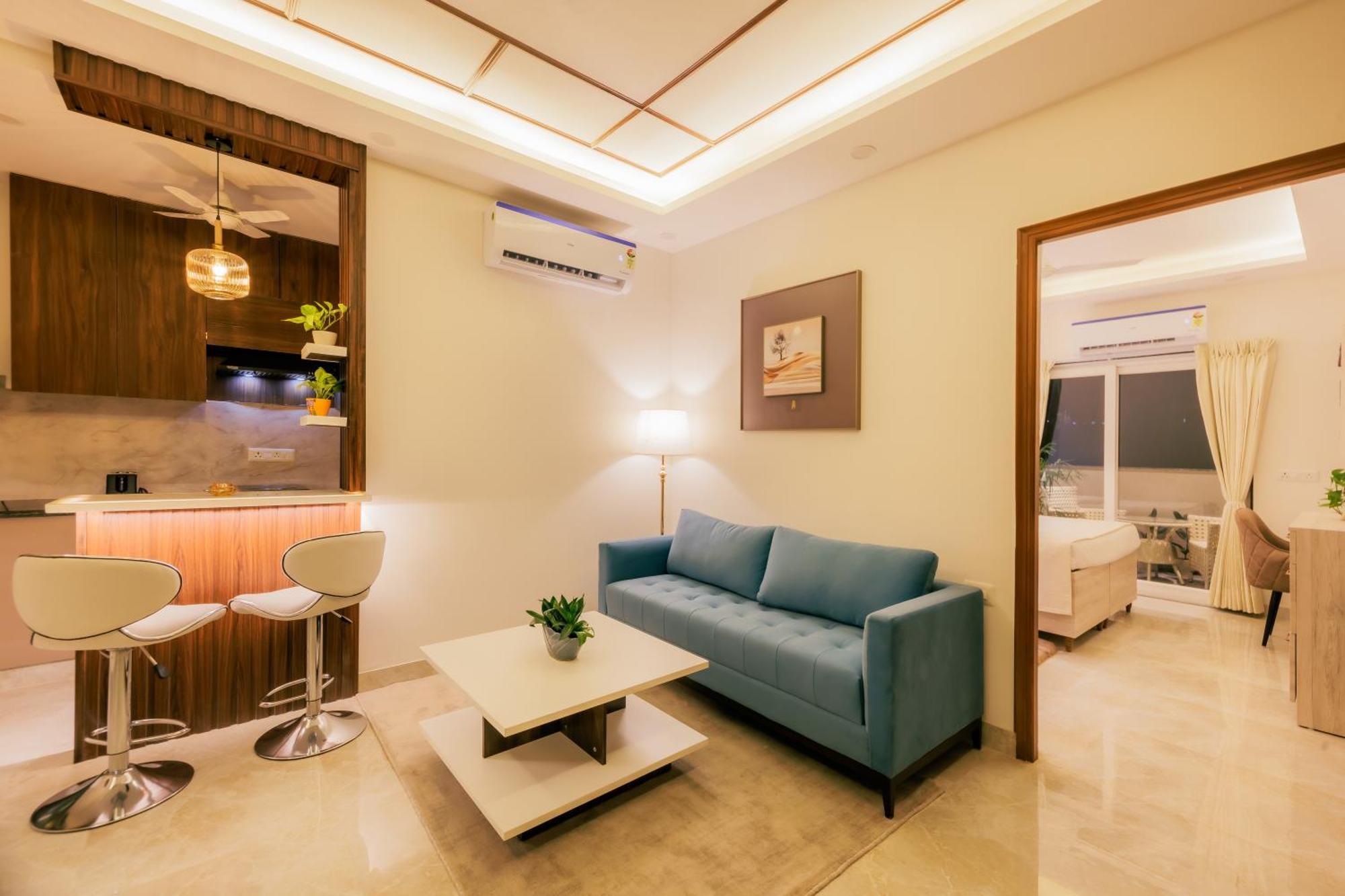 Kyomi Service Apartments Гургаон Экстерьер фото